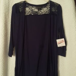 🆕️ Navy Lace Cardigan